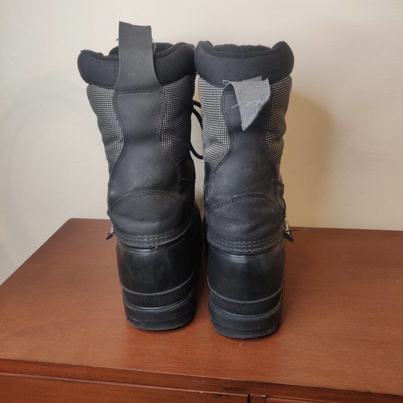 Ski-doo Men\'s Snow Boots Black Lace Up Size 9 Waterproof. main image 4